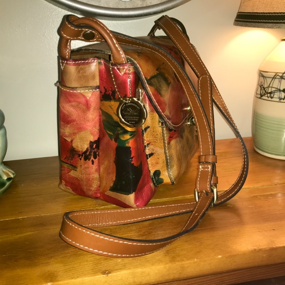 Patricia Nash 10th Anniversary Leandra leather crossbody bag - Picture 4 of 16